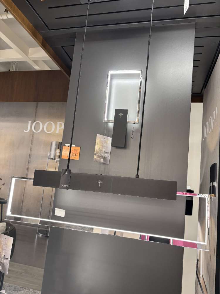 Joop, Hängeleuchte Cube Lights, schwarz/chrom, XXXLutz Karlsruhe