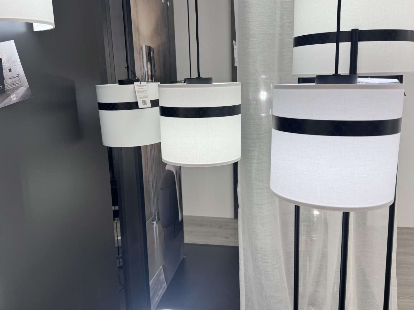 Joop, Hängeleuchte Round Lights, weiss Textil,XXXLutz Karlsruhe