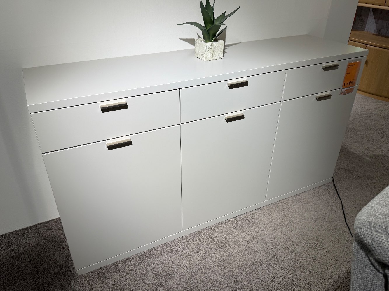 Möbel,INVIVUS Sideboard Interno,seidengrau,180x96x49cm,XXXLutz