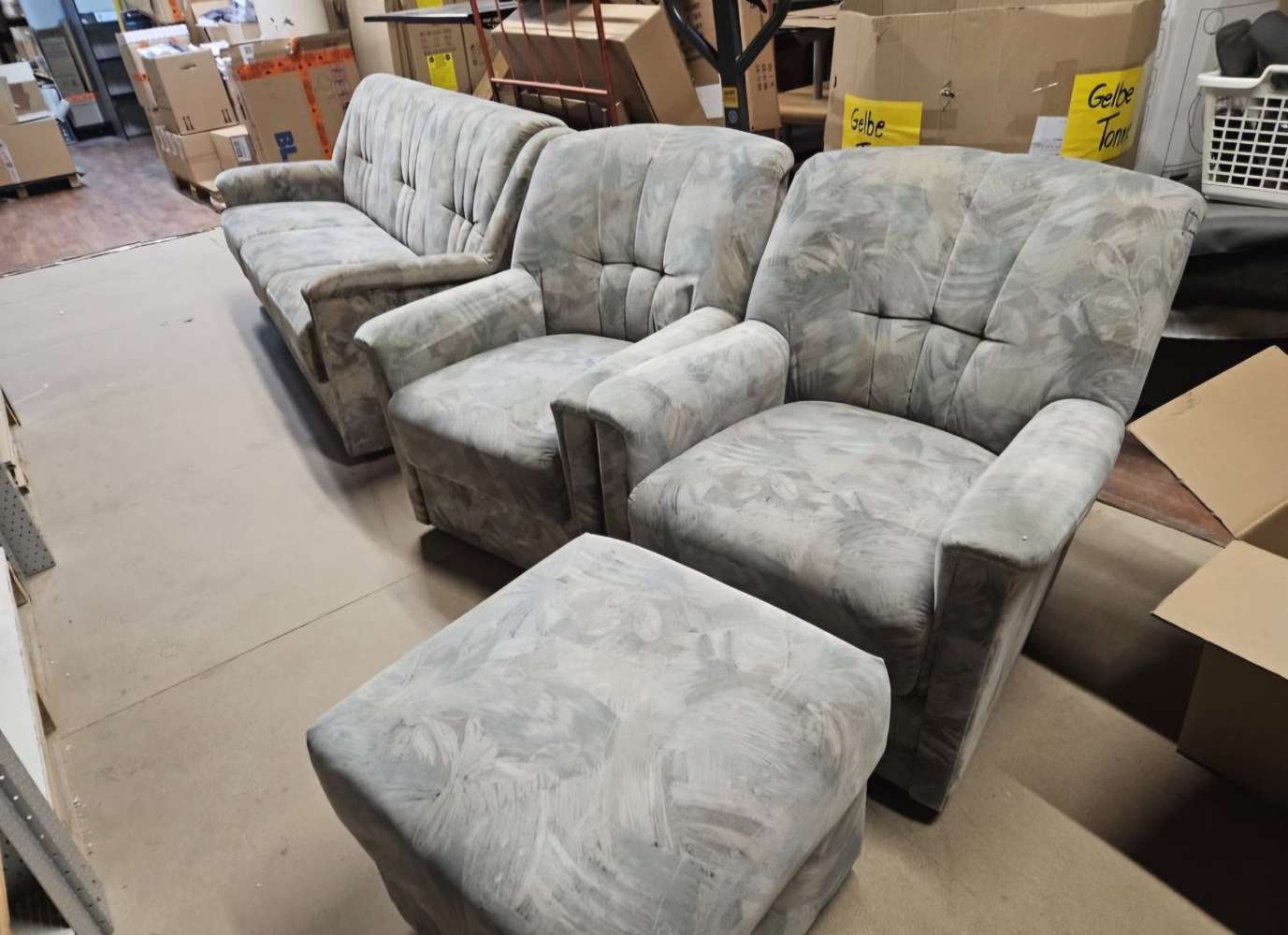 Sitzgruppe Sofa Couch Sessel statt 699€