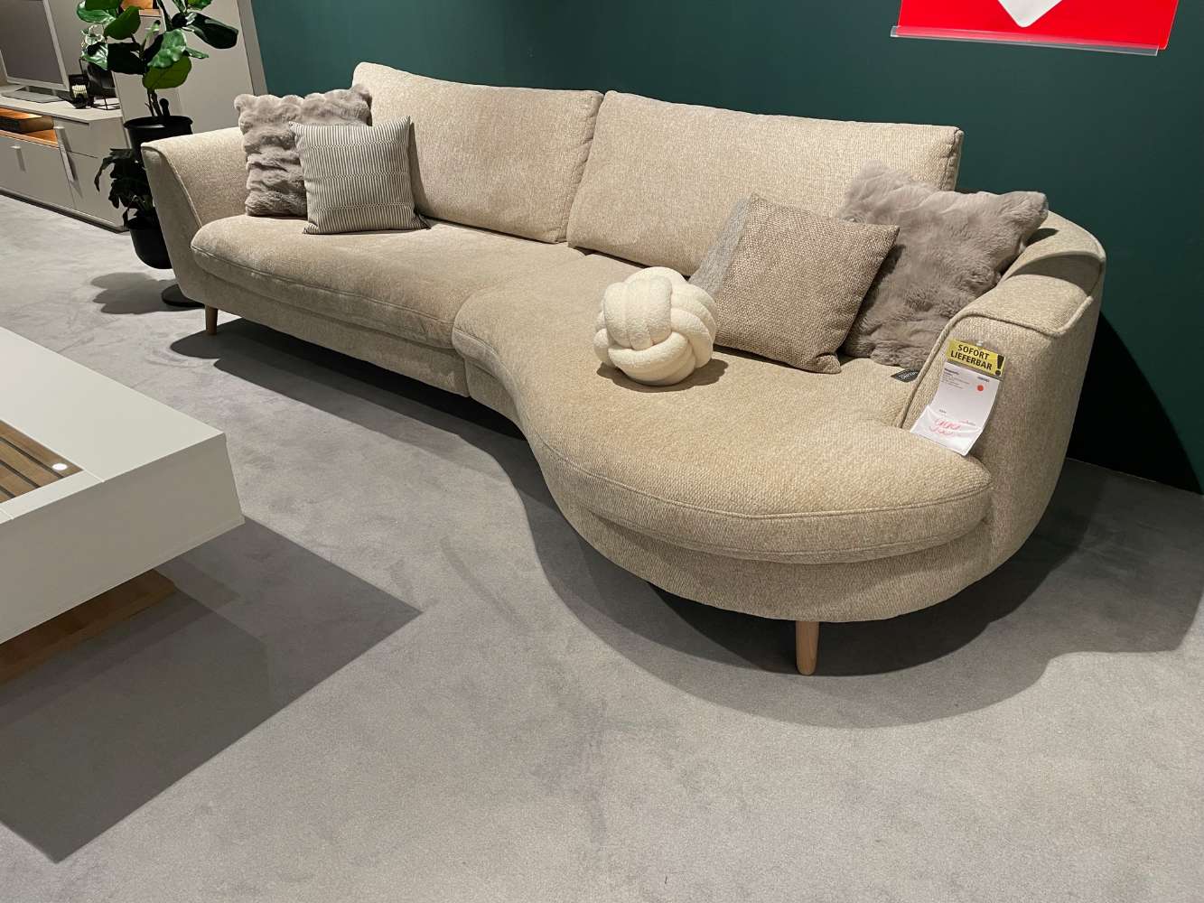 Megasofa Rundung rechts