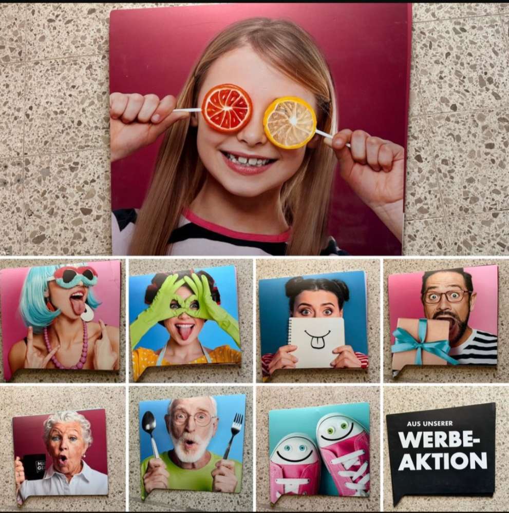 Werbeschilder Magnetschilder versch. Motive zu 2€