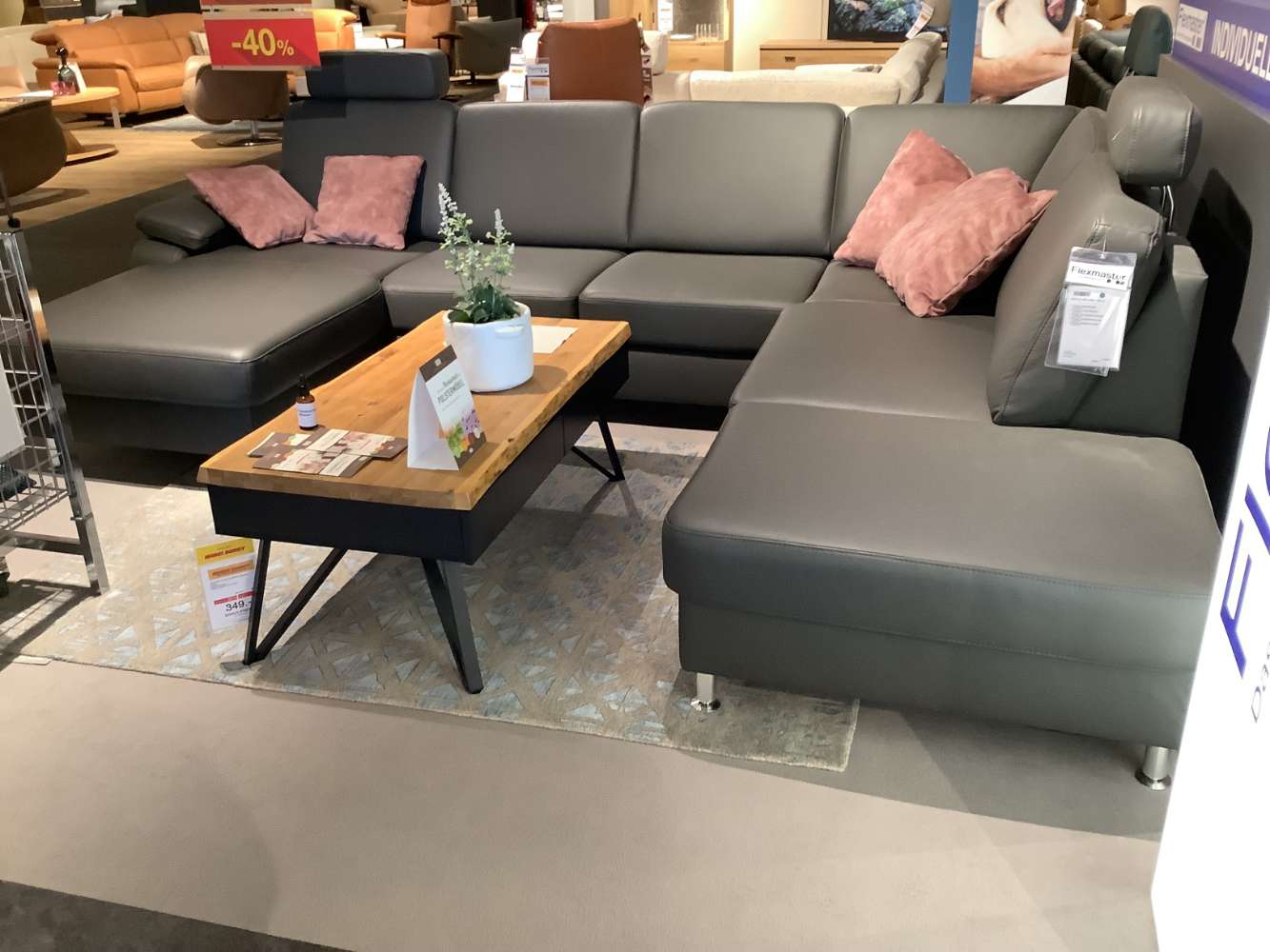 Polstergarnitur Elementgruppe Sofa Flexmaster