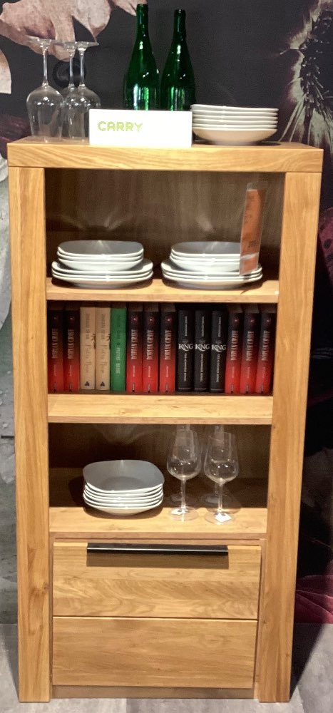 Möbel, Regal CARRYHOME, 70x141x40, Eichefarben