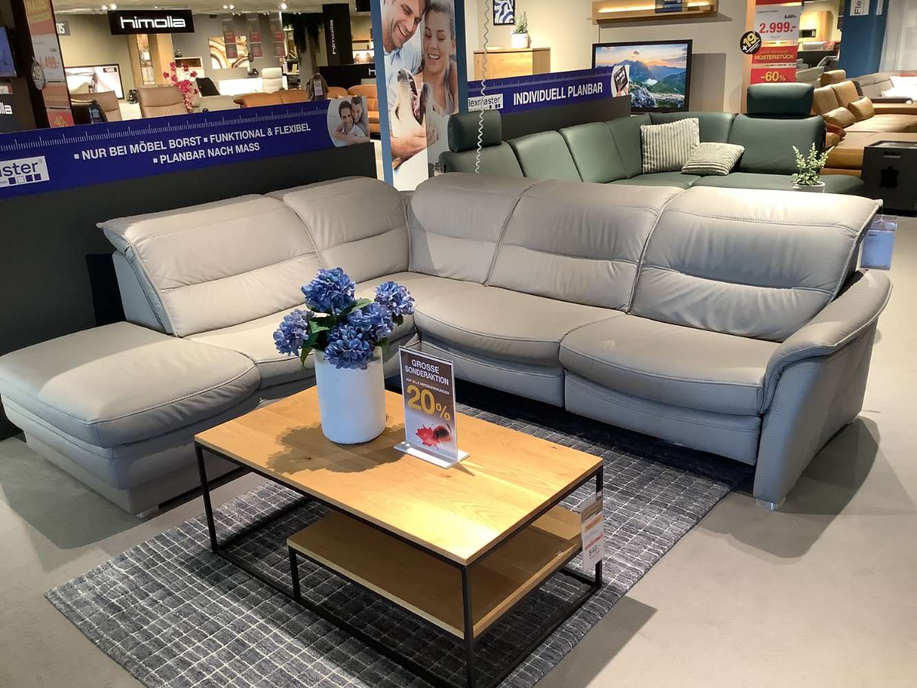 Polstergarnitur Elementgruppe Sofa Hukla