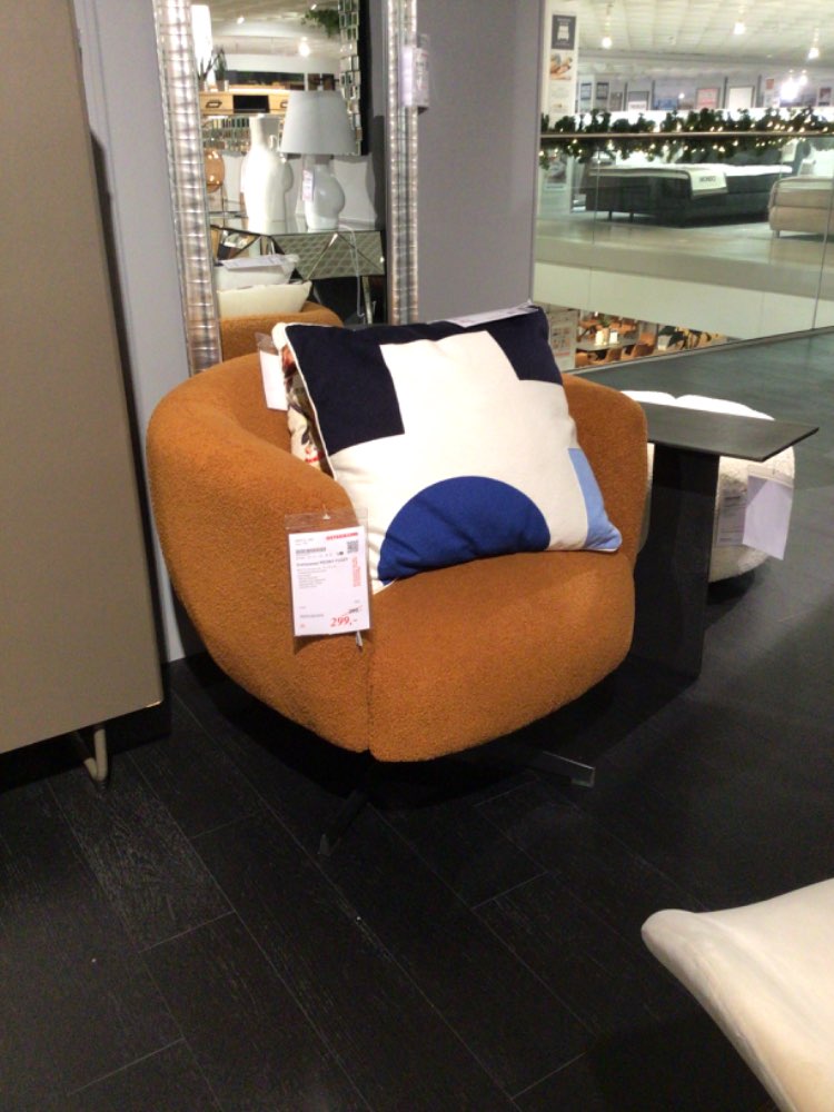 Drehsessel PEONY FUZZY