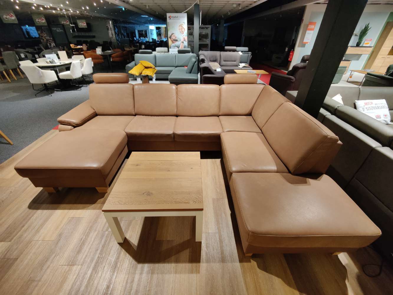 Ecksofa – Ledersofa –  Garnitur – Wohnlandschaft – Ledergarnitur