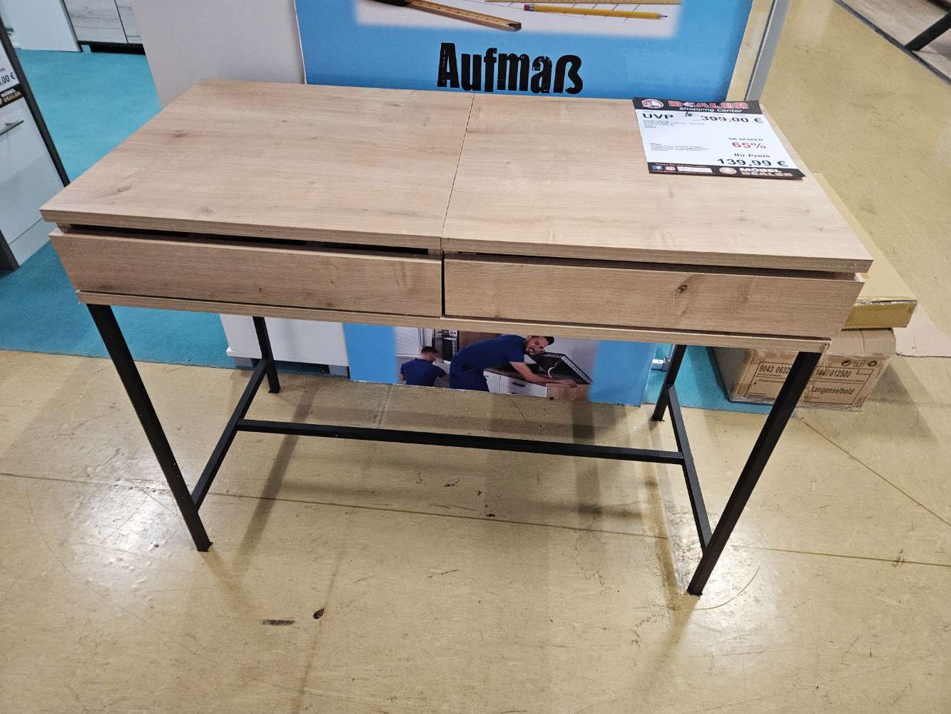 Make Up Tisch in Eiche statt 399€