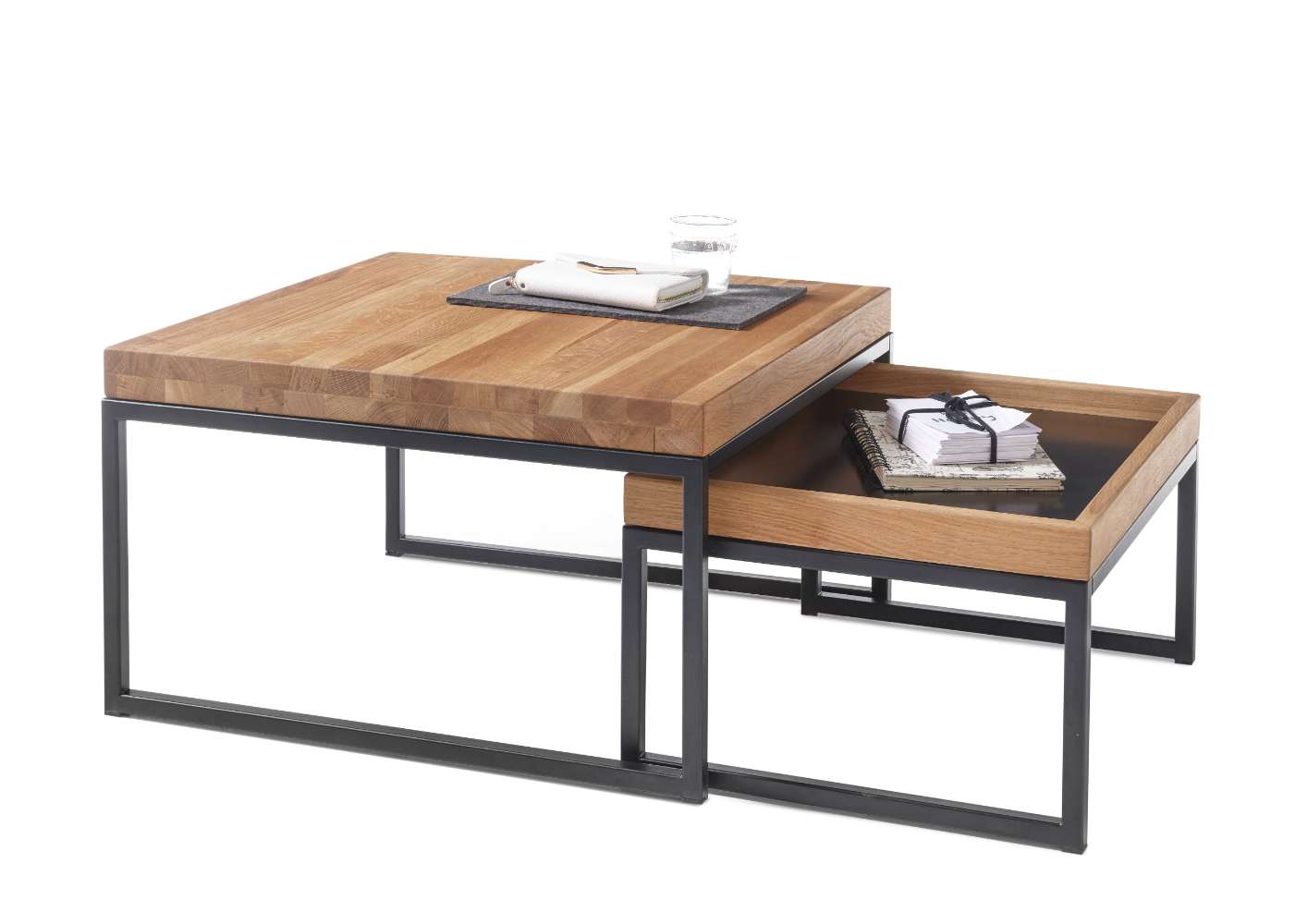 Couchtisch-Set 2-teilig