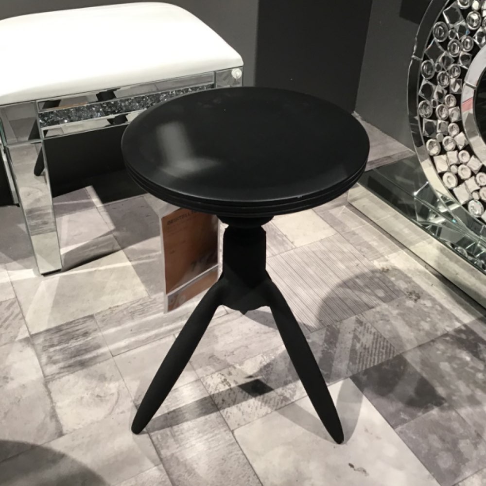 XXXLutz Ausstellungsstück Möbel Beistelltisch Rocket Alu schwarz