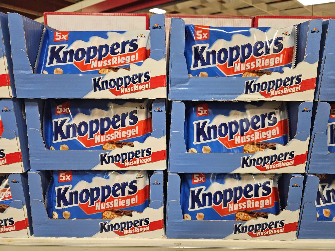 Knoppers NussRiegel 5er Pack statt 2,49€ nur 1,30€ MHD