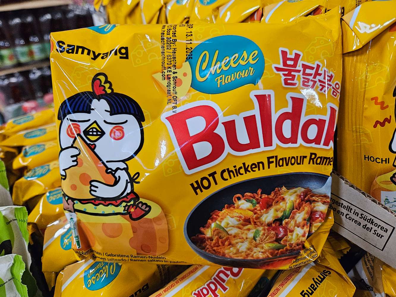 Samyang Buldak Ramen Nudeln Hot Chicken statt 2,29€ nur 1,20€ MHD