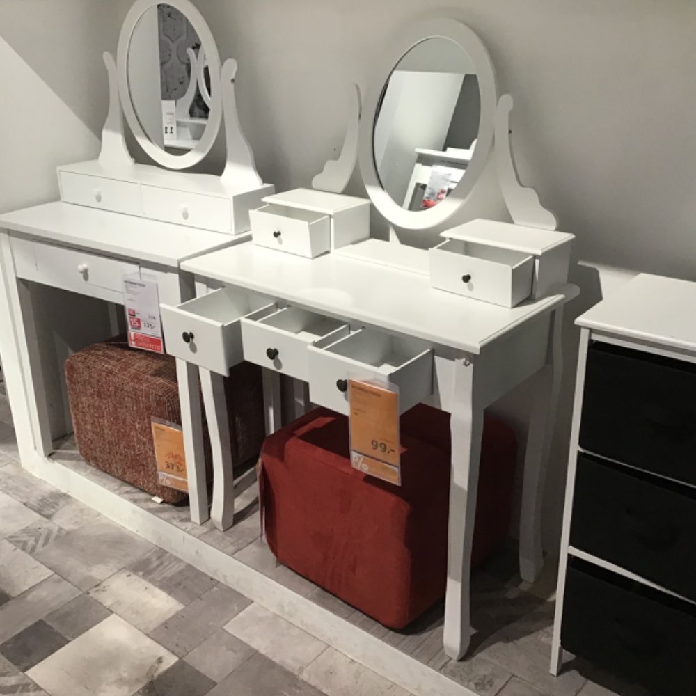XXXLutz Ausstellungsstück Möbel Schminktisch Simone Kiefer weiß