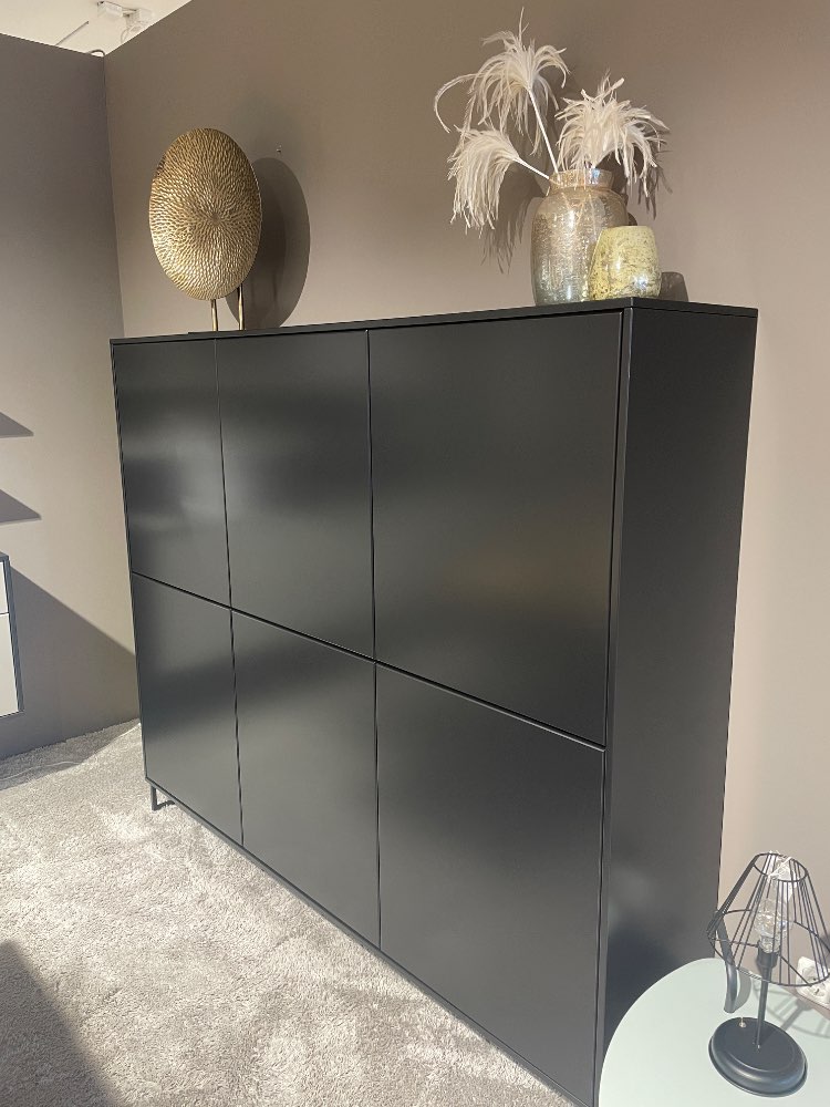 Sideboard schwarz Rotus