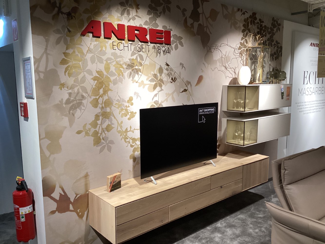 Möbel, ANREI, Wohnwand, 313x171x46