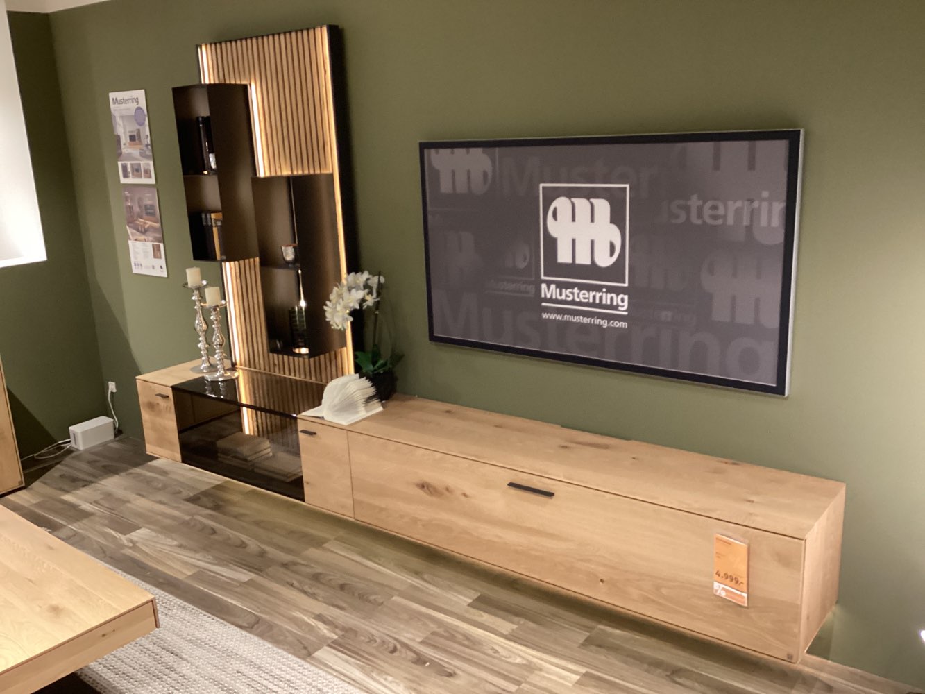 Wohnwand Targo Musterring Kerneiche XXXLutz Hirschaid