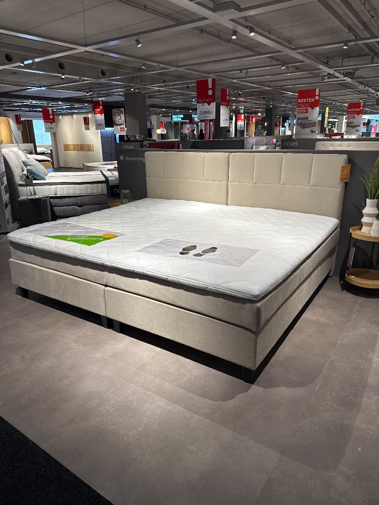 XXL Boxspringbett , 240x200cm, XXXLutz