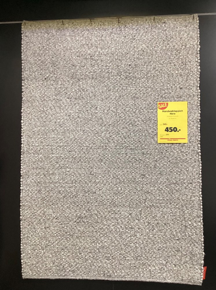 Handwebteppich Nero