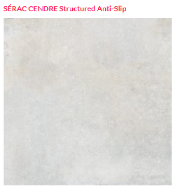 Serac Cendre Keramik 60x60x2 cm (2.Wahl)
