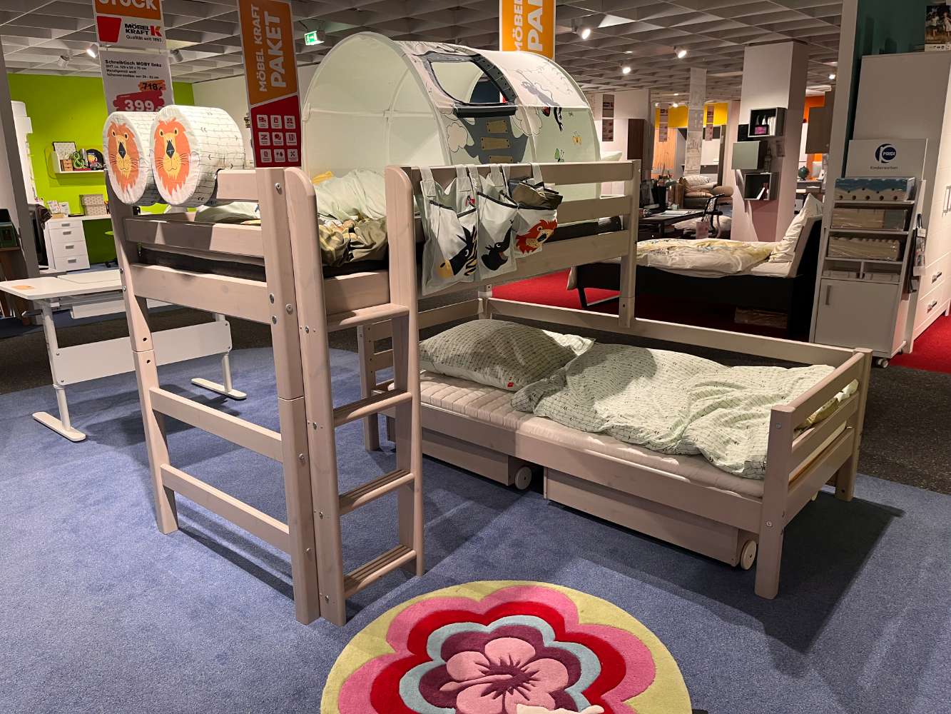 mittelhohes Kombibett