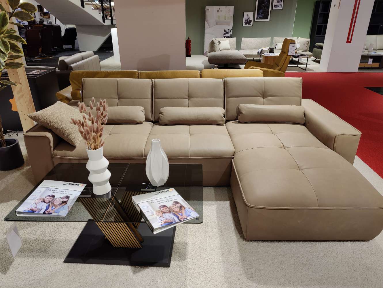 Ecksofa – Ledersofa – Garnitur – Ledergarnitur – Couch