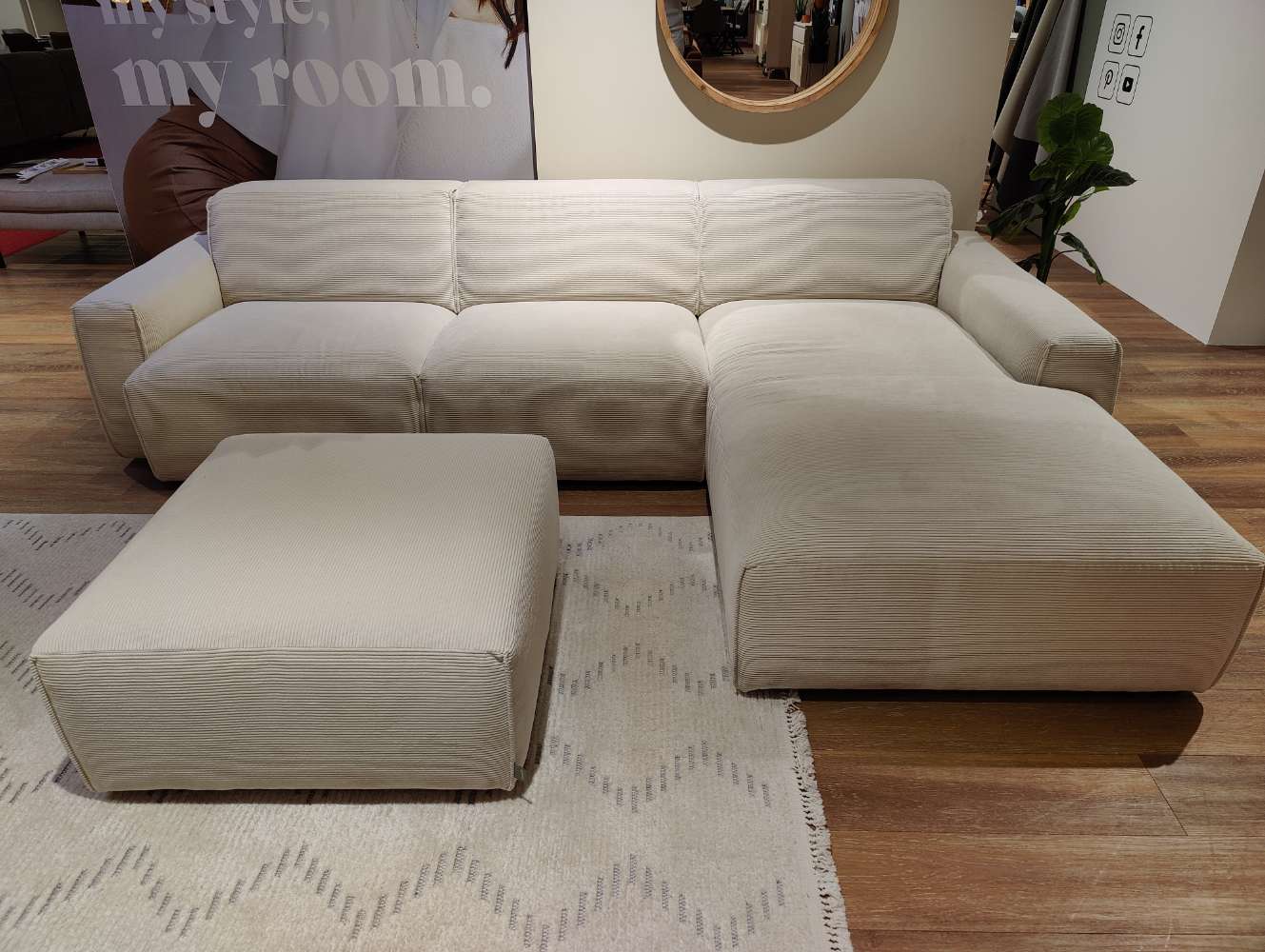 Ecksofa – Garnitur – Roomio 4100 – Sofa – Couch