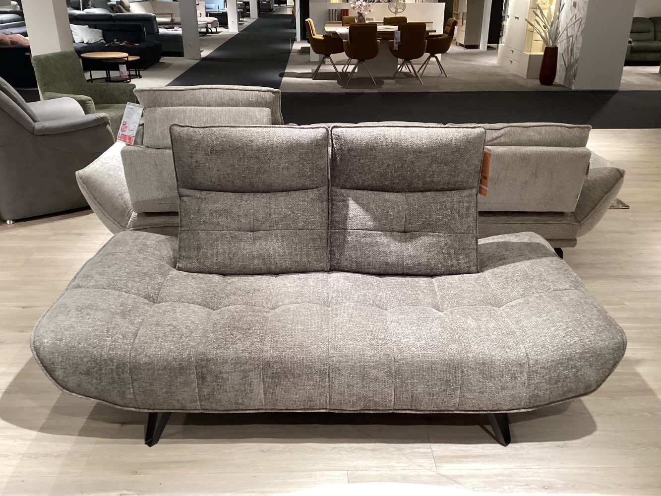 Möbel,celina home 2-Sitzer Nara,200x100x120cm,Grau,XXXLutz