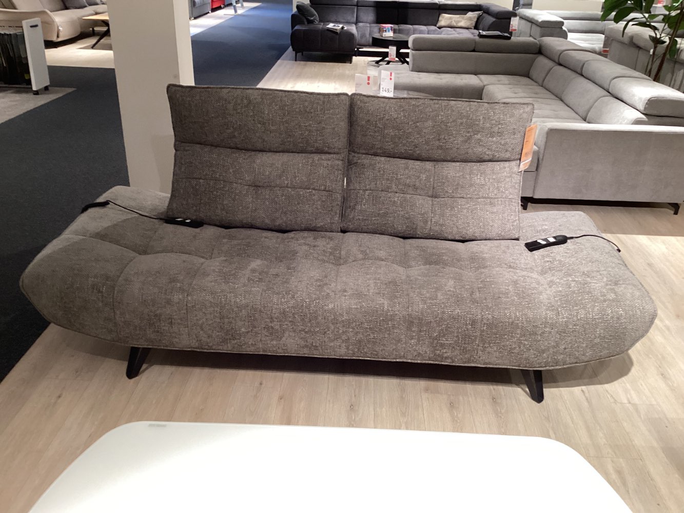 Möbel,celina home 3-Sitzer Nara,230x100x120cm,Grau,XXXLutz