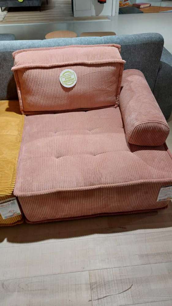 Sofaelement, Cord, pink