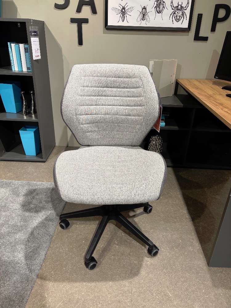 Bürostuhl Webstoff hellgrau/dunkelgrau ⚡️Sparpreis⚡️