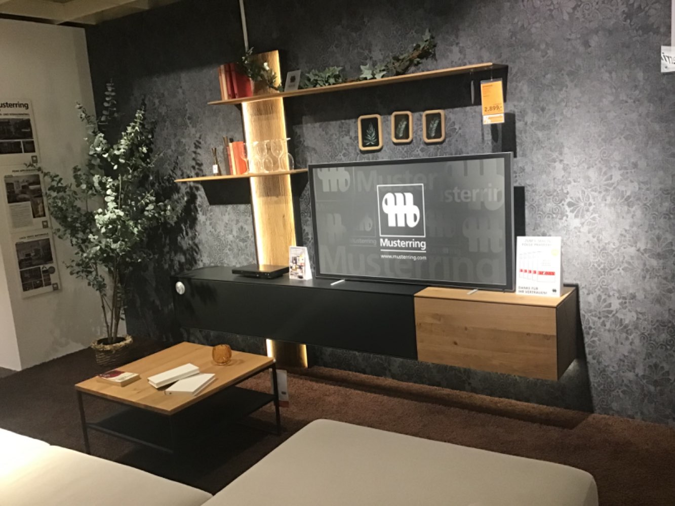 Möbel, Wohnzimmer, Wohnwand