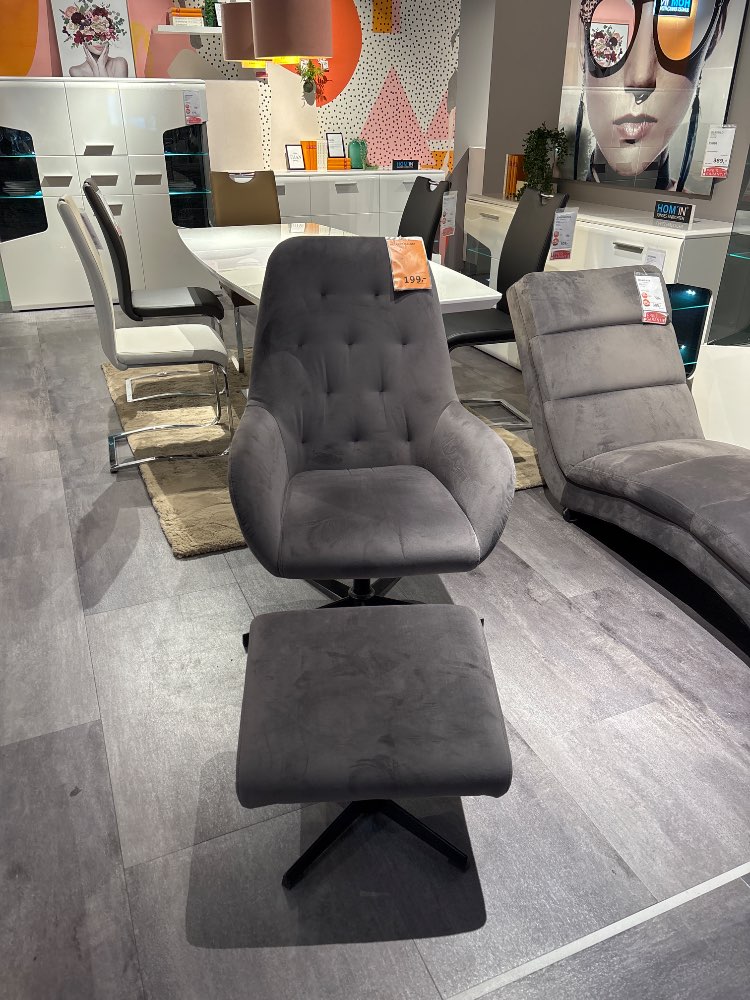 Möbel, Relaxsesselset, Grau, XXXLutz