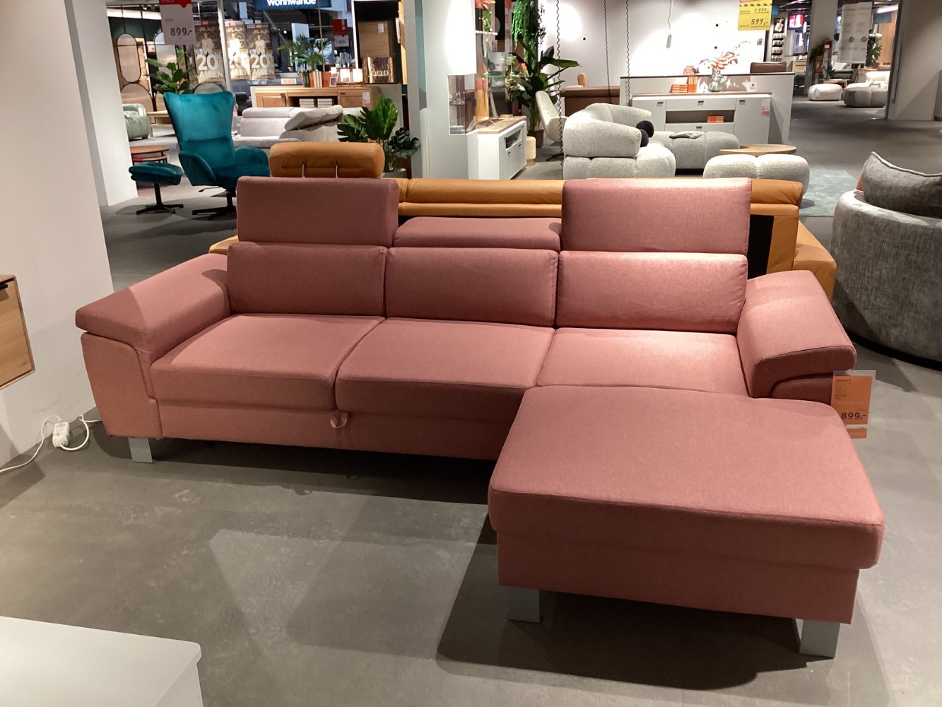 Möbel, Ecksofa, Xora, Schenkel ca. 250x167cm, Webstoff, XXXLutz