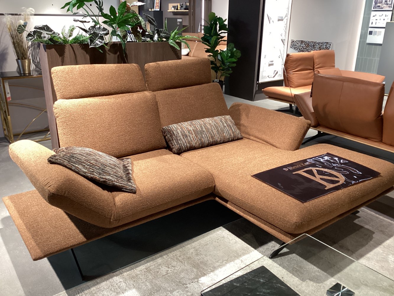 Möbel, Ecksofa, Dieter Knoll, Schenkel ca. 234x155cm