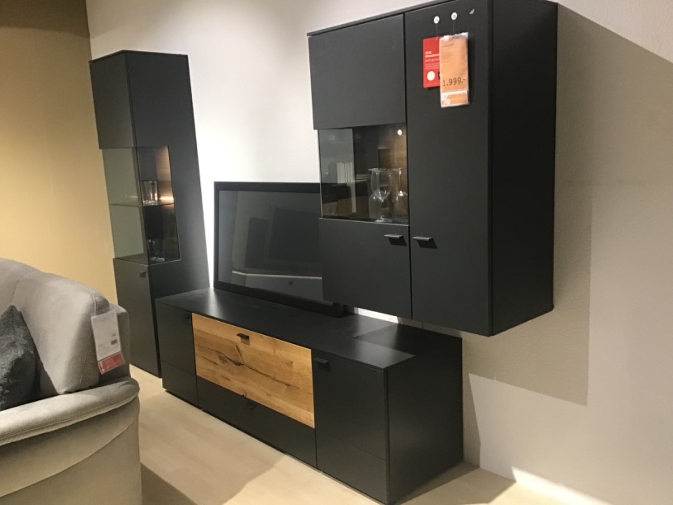 Möbel, Wohnzimmer, Wohnwand