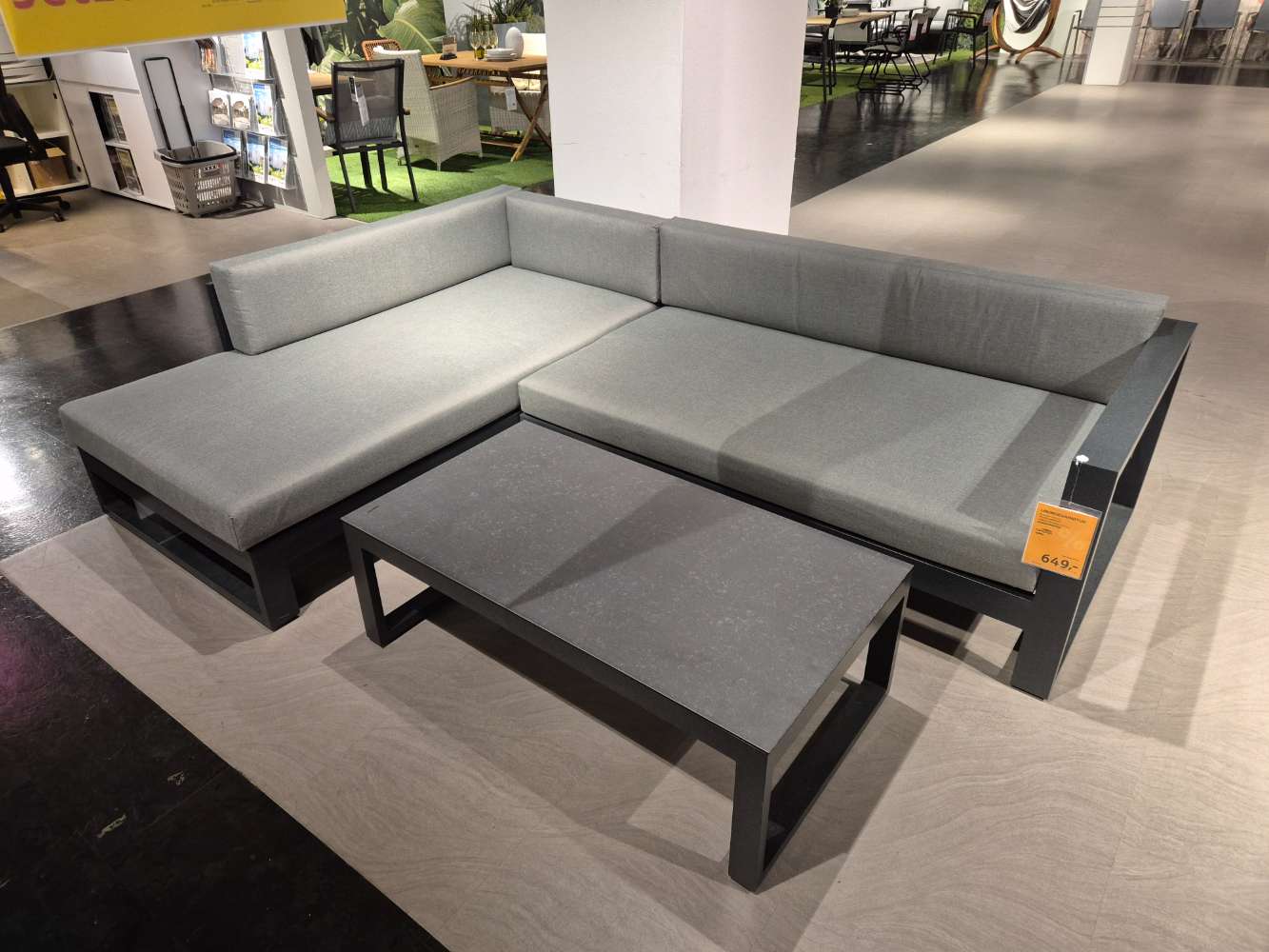 Gartenlounge Anthrazit, Glas Keramikoptik XXXLutz Fellbach