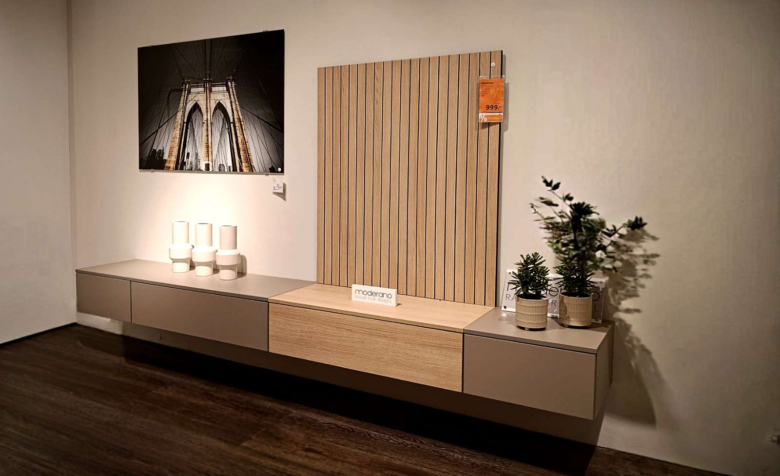 Wohnwand Leya moderano