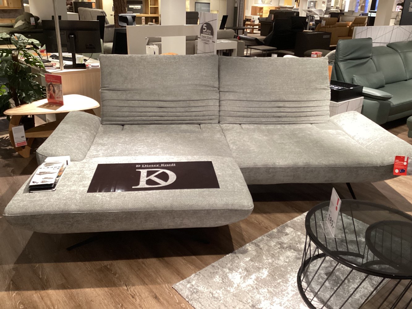 Möbel Dieter Knoll Ecksofa Laguna 170-195x280cm Grau XXXLutz