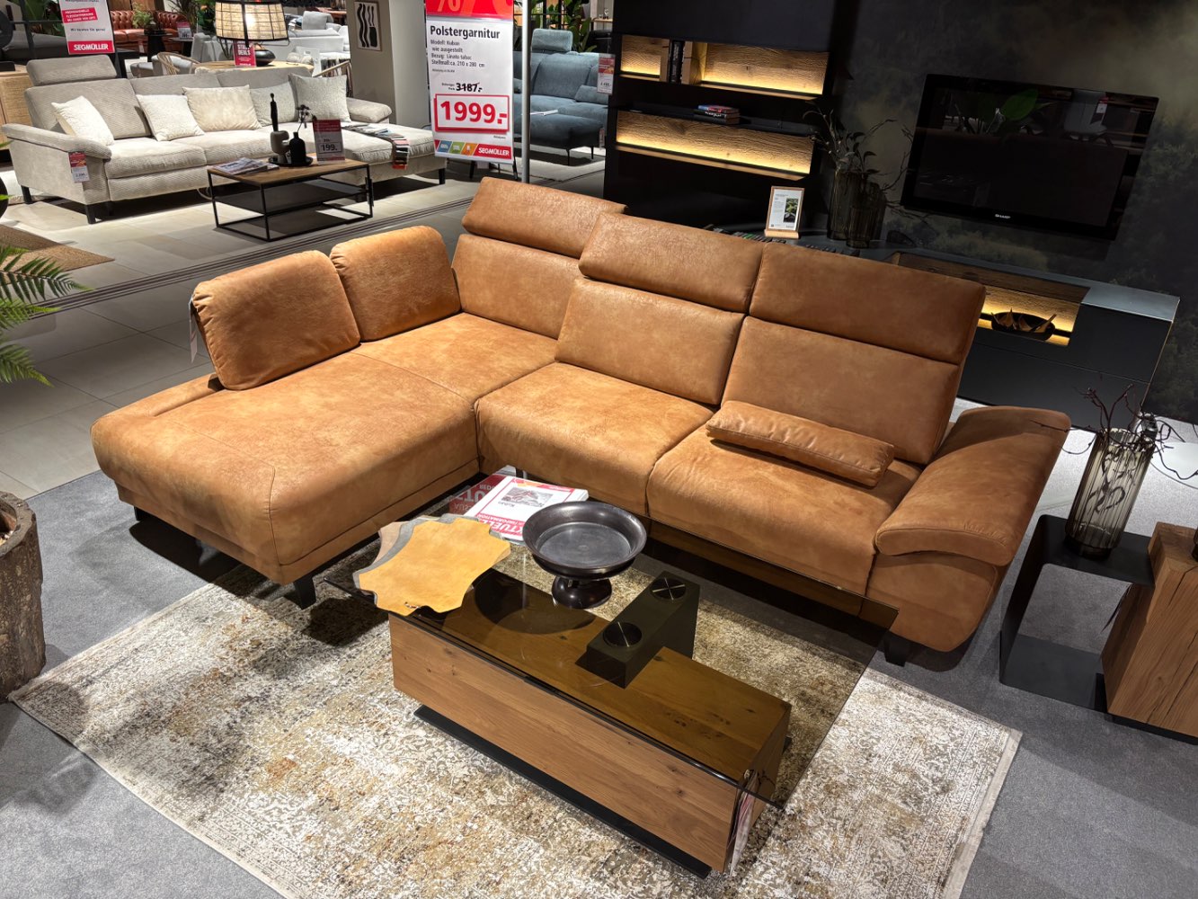 Polstergarnitur „Kuban“ von Dietsch | Segmüller | Abverkauf