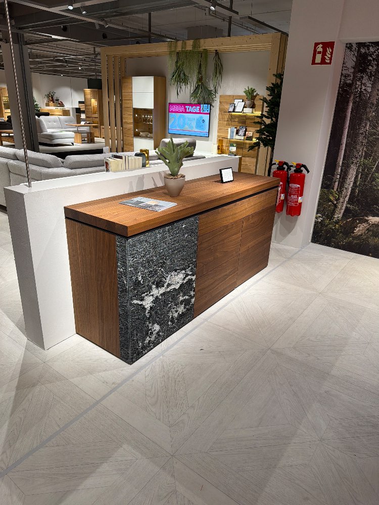 Möbel, Sideboard V-Rock, Voglauer, Nussbaum, 192cm,  XXXLutz