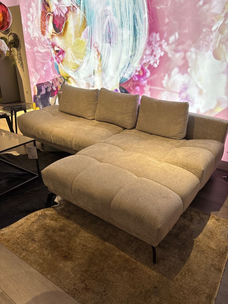 Möbel, Ecksofa, Hellgrau, XXXLutz