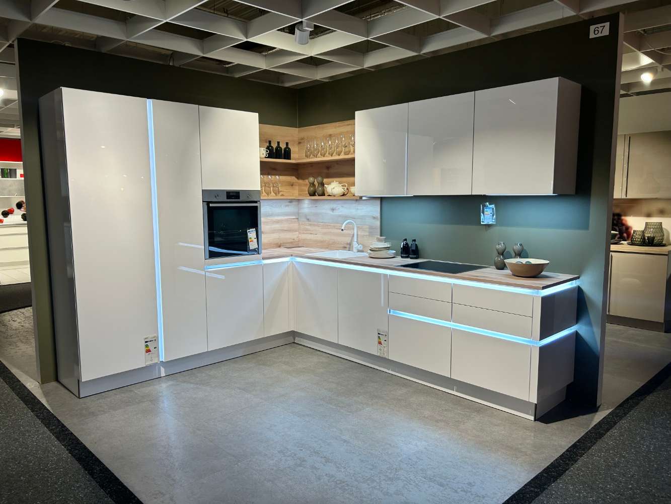 Einbauküche Fine Lack/8H-67