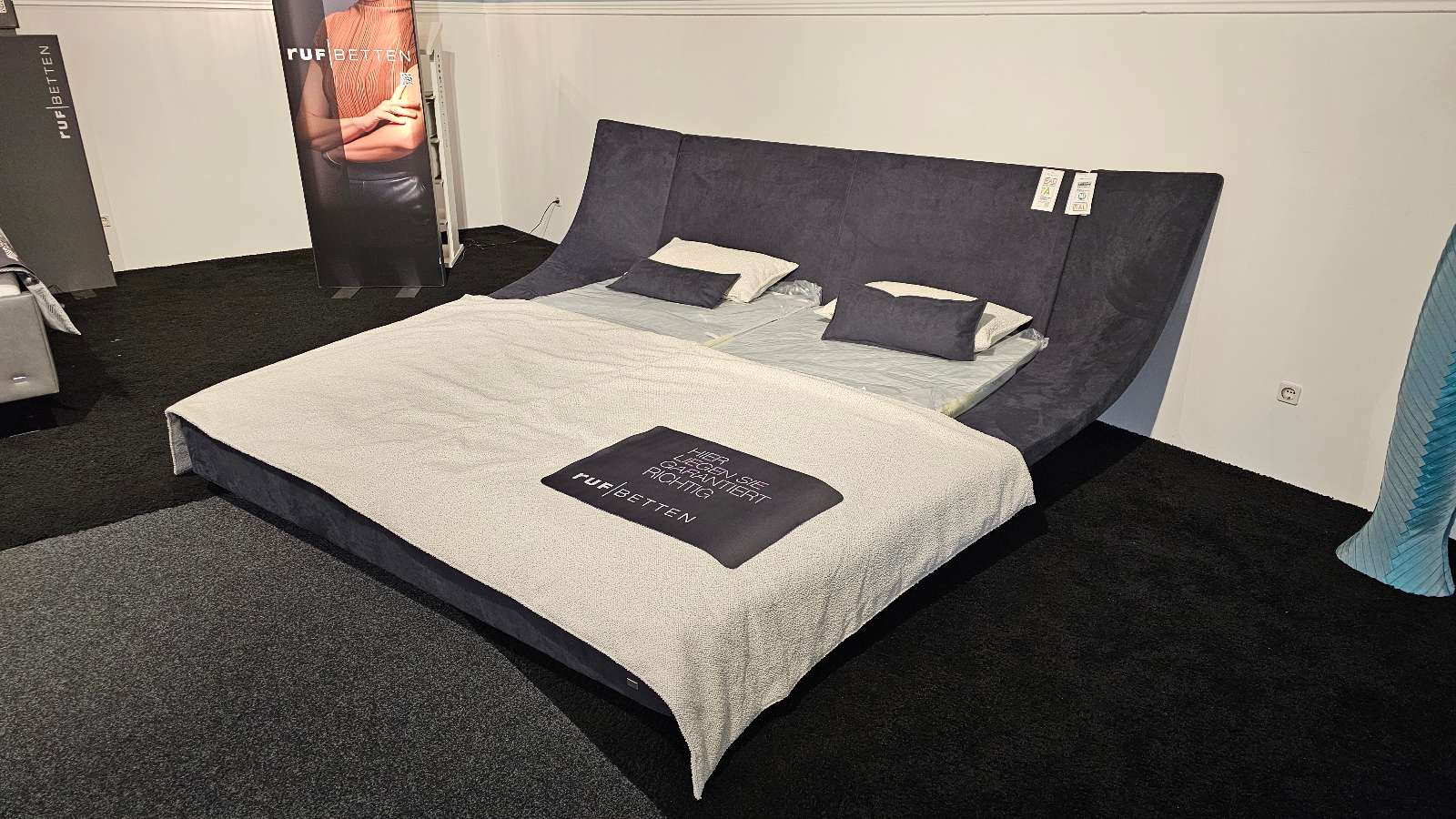 Polsterbett Cocoon von der Firma RUF