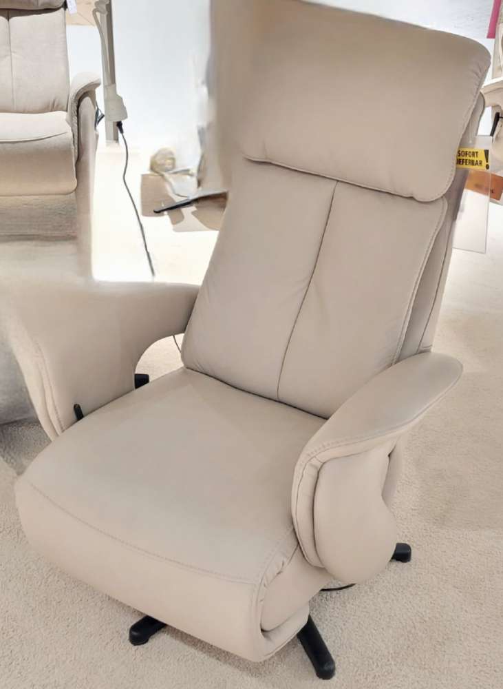 Echtleder Relaxsessel mit Massagefunktion