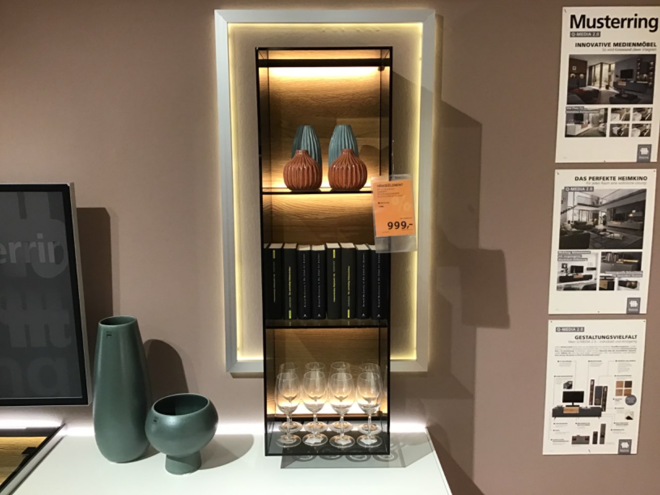 Hängeelement Q-Media Musterring