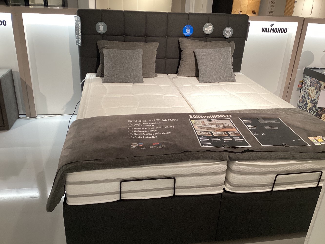 Boxspringbett Elastform Ombra