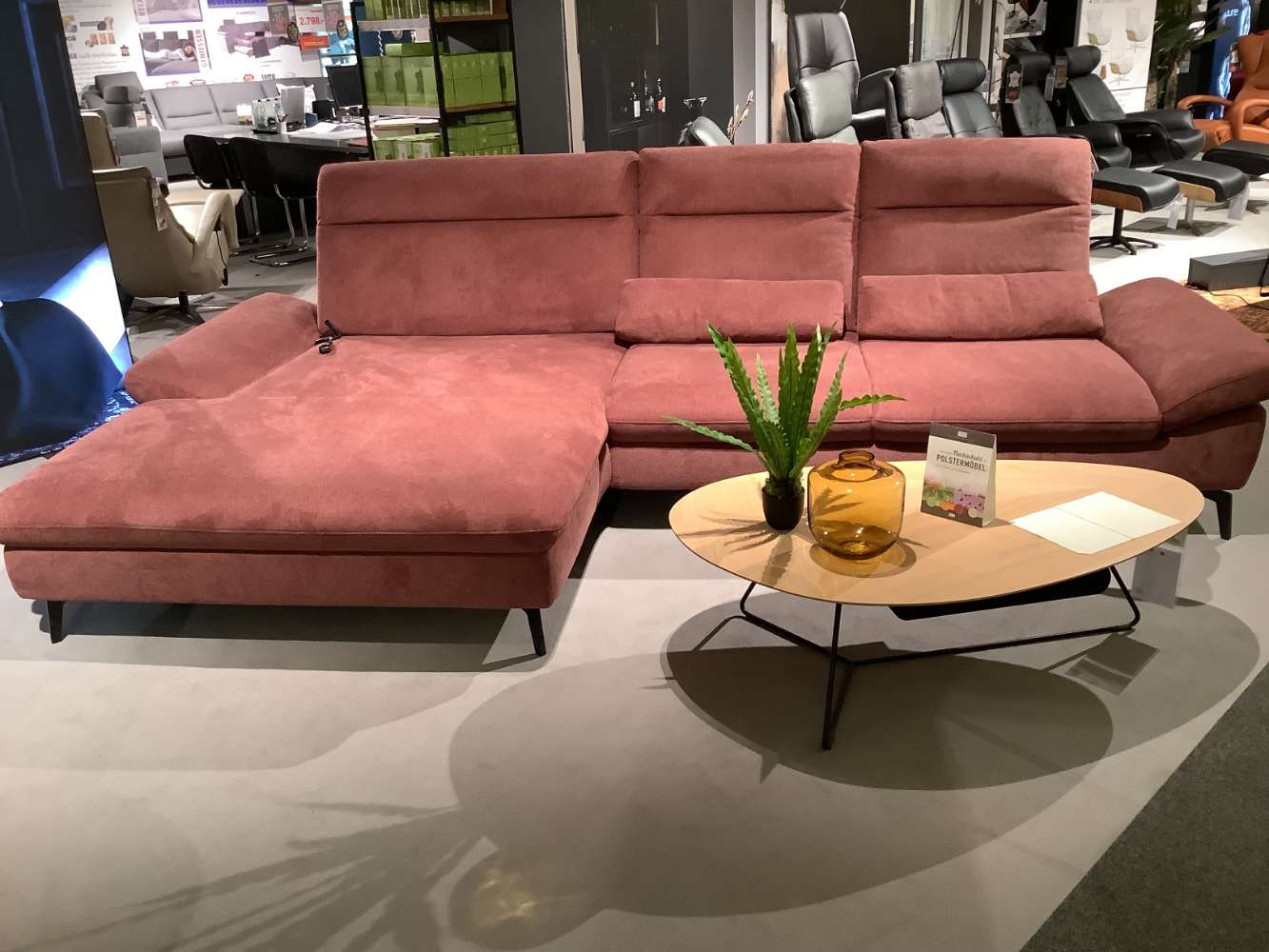 Polstergarnitur Elementgruppe Sofa Hukla