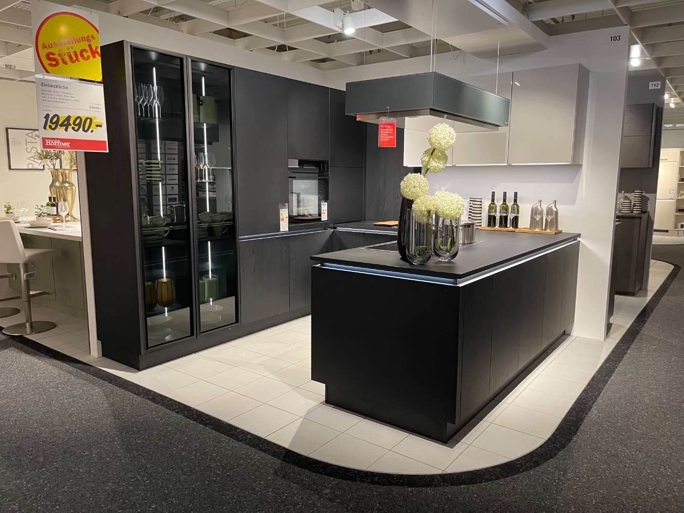 Einbauküche Nolte – Manhatten Eiche Nero