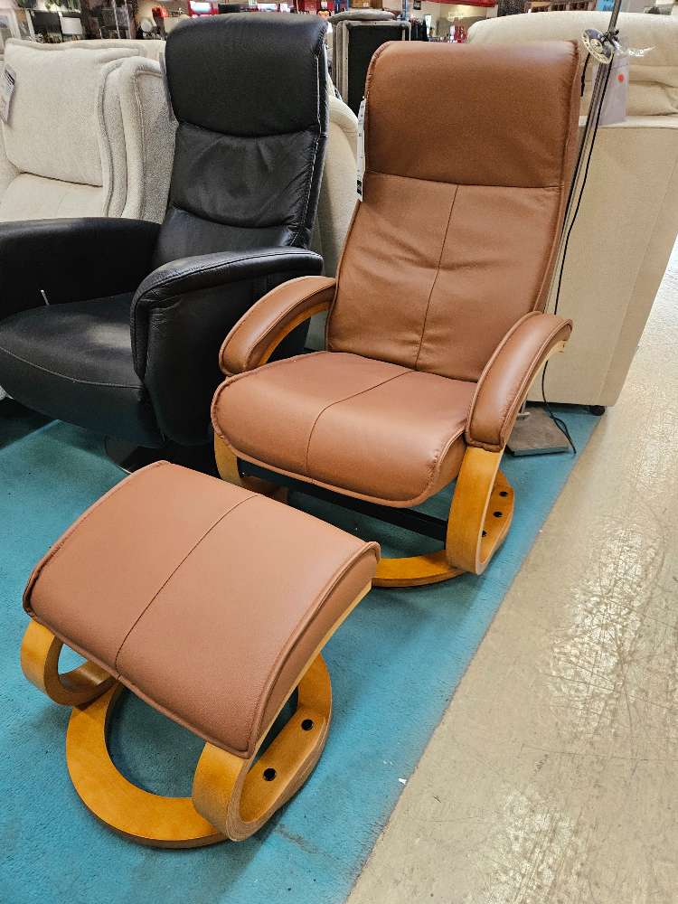 Relaxsessel Paris Naturleder Braun statt 369€