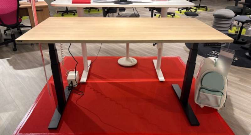 Höhenverstellbarer Schreibtisch Kaisersberg Oak ⚡️Sparpreis⚡️